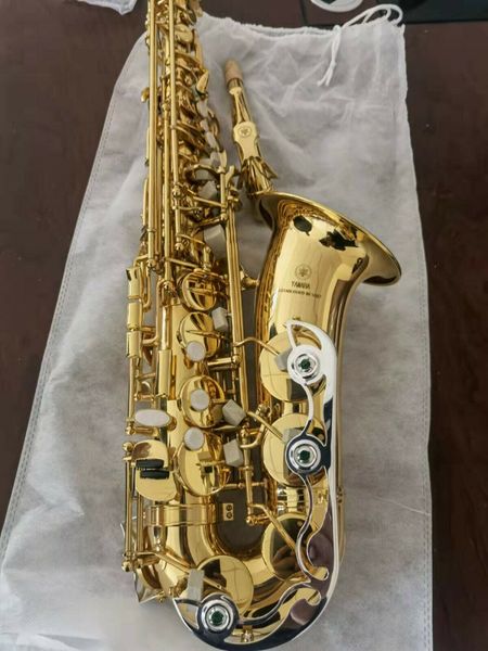 

yas-200dr alto saxophone gold-lacquered f# key adjustable thumb holder