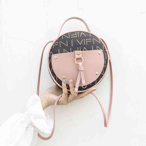 

2022 new fashion all-match ladies mini handbag women's bag diagonal cross 2022 summer small round simple shoulder