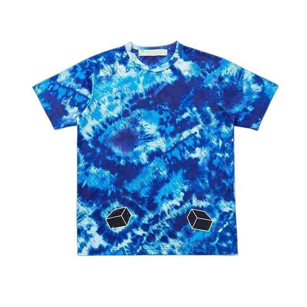 

off t shirt off men's t-shirts summer new white skull arrow print blue pad short sleeves printed letter on the back, White;black