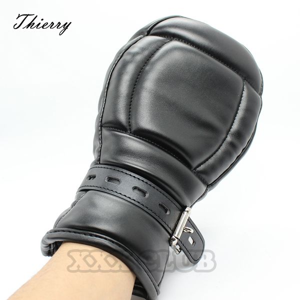 

thierry pu leather handcuffs for sexy,fetish bondage restraints wrist hand cuffs, toys couples, games, products