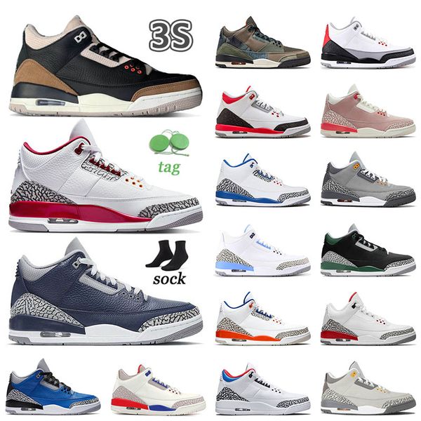 

aling jumpman 3 desert elephant basketball shoes black rush orange mens womens new fire ref slim shady white pink cardinal patchwork sport b