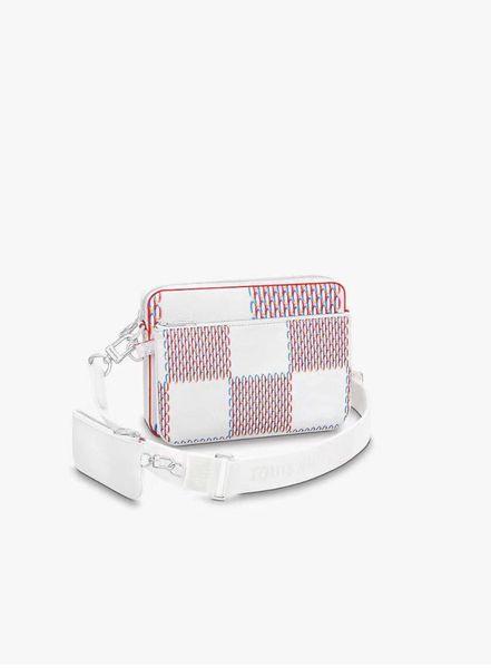 

m20665 designer handbags men leather trio messenger bags luxury shoulder bag make up bag designer handbag tote fashion mans bag