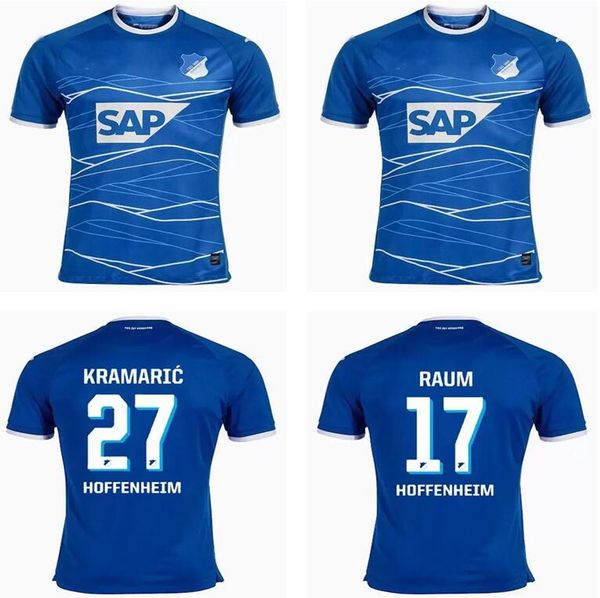 

tsg 1899 hoffenheim 22 23 soccer jerseys home grillitsch 11 dabbur 10 bebou 9 raum 17 gfh14 2022 2023 jersey football shirts set to, Black;yellow