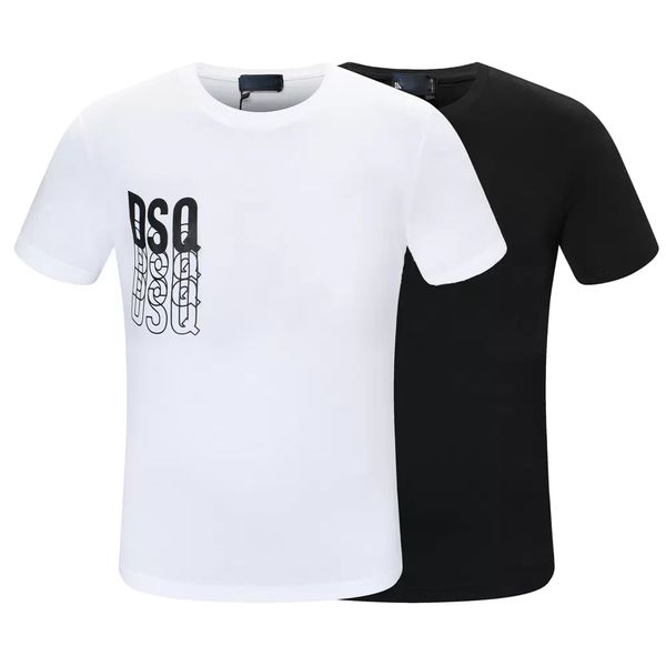 

dsqsury 2022ss new mens designer t shirt paris fashion tshirts summer dsq t-shirt tees male 100% cotton st8080, White;black