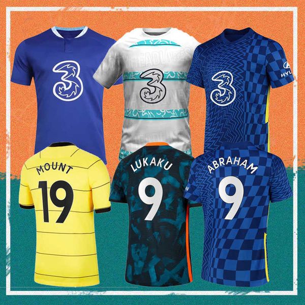 

22/23 lukaku werner pulisic ziyech soccer jersey 2022 mount kante havertz chilwell giroud loftus-cheek azpilicueta football shirt, Black;yellow