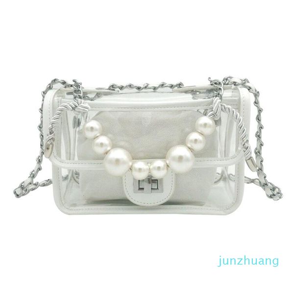 

chan nel bag shoulder bags pearl pendant jelly bag women small for phone ladies purse handbag pocket female beach mini flap shopping 2022