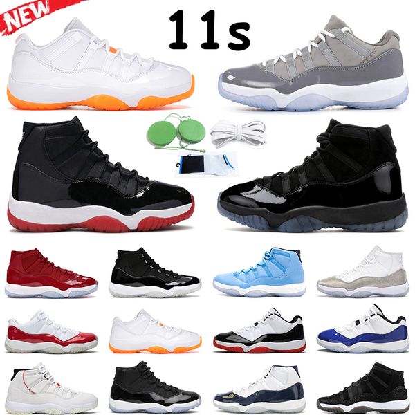 

11s basketball shoes 11 retro men women bred cool gray rose gold pantone bright citrus mens womens outdoor sports trainer