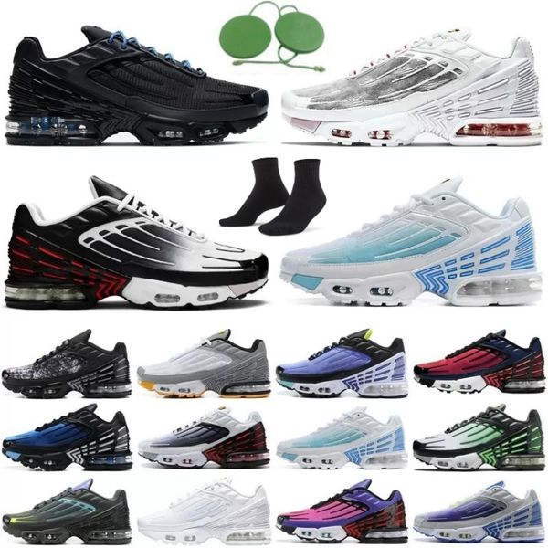 

2022 arrival tn plus 3 tuned sports sneakers running shoes big size us 12 all black mesh tennis white green red blue men women trainers outd