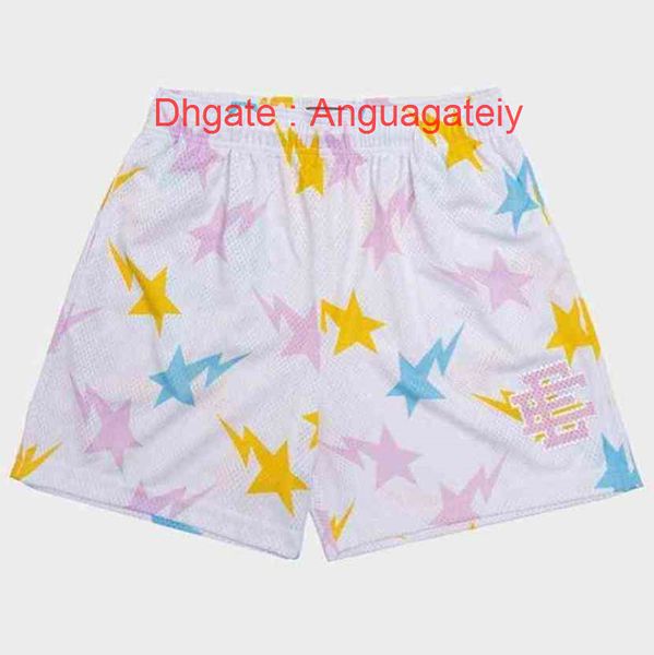 

mens summer fashion eric emanuel shorts ee basic short new york city skyline gym sports running fitness beach basketball jogging loose women, White;black