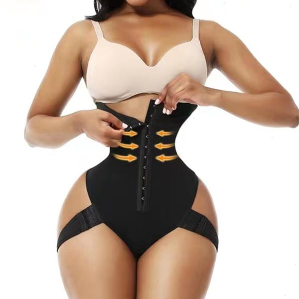 

high waist abdomen butt shapers lifter control panties brief booty lift seamless shapewear slimming pulling underwear body shaper, Black;white