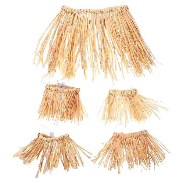 Decorazione per feste 1 set classico costume da ballo con gonna hula hawaiana PropParty