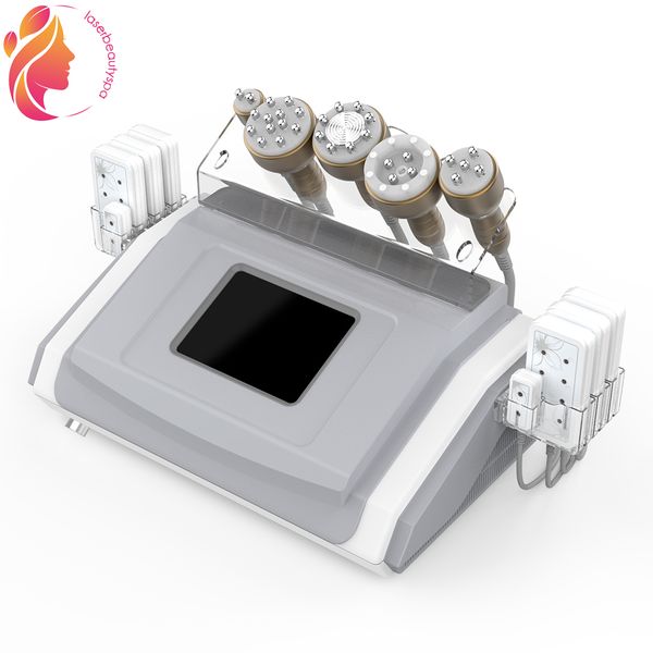 

6-1 cavitation radio frequency rf vacuum slimming cellulite ultrasonic machine