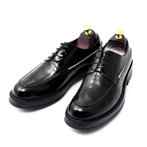 

dress shoes autumn and winter business genuine leather black classics men's handmade lace up men