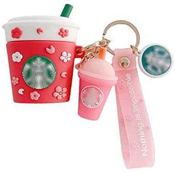 

airpods 1 2 3 pro case,3d cute funny cool kawaii fashion ice cream coffee cup airpods case,soft silicone skin cover shock-absorbing protecti
