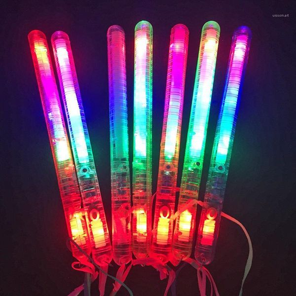 Party-Dekoration, LED-Rave-Lichtstab, mehrfarbige LED/Leuchtstäbe für Konzert, Weihnachtsglühen