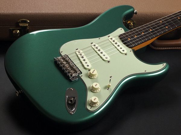 

custom shop vintage custom 1959 st n.o.s sherwood green metal electric guitar