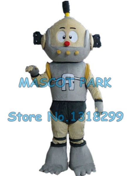 

mascot doll costume robot mascot costume anime modern robot theme custom carnival mascotte costumes fancy dress kits 3188, Red;yellow
