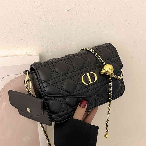 

68% off bag high sense and versatile small hand women's new fashion one shoulder messenger bag lingge square