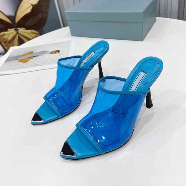 

sandals summer style fashion color transparent sandals show shoes thin high-heeled j4eg, Black