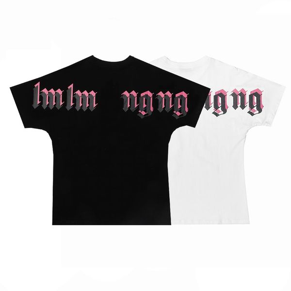 

palm summer mens womens designers t shirts for men s fashion bear luxurys letter embroidery clothing ces short sleeved tshirt, White;black