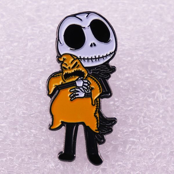 

the nightmare before christmas brooch christmas eve spirit jack brooch, Blue