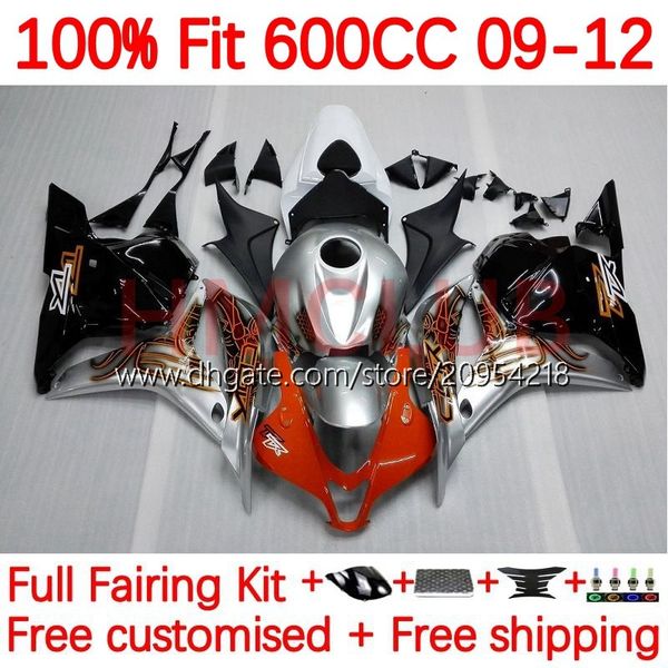 Corpo OEM per Honda CBR600 CBR 600F5 600 RR CC F5 09-12 Bodywork 146No.21 CBR-600 CBR600RR 09 10 11 12 CBR 600RR 600cc 2009 2010 2012 2012 FAILI DI INIZIONE Graffiti Nuovo