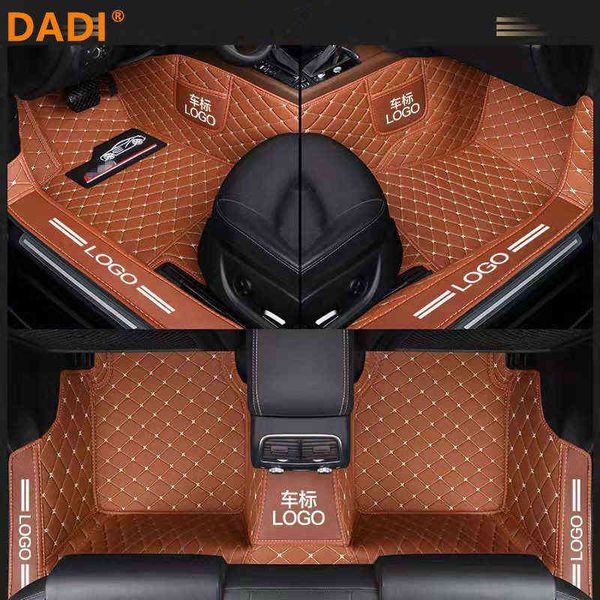 DADI Auto Fußmatten Für Toyota Alpha Prado FJ Cruiser Land Cruiser Benutzerdefinierte Auto Fuß Pads Automobil Teppich Zubehör W220328