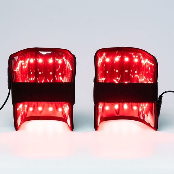 Taşınabilir Yakın Kızılötesi Kırmızı Işık Terapi Cihazı LED Silahlar Slimer Pedler Ağrı Kabul Etme Yağ Yanan Vücut Zayıflama 220325