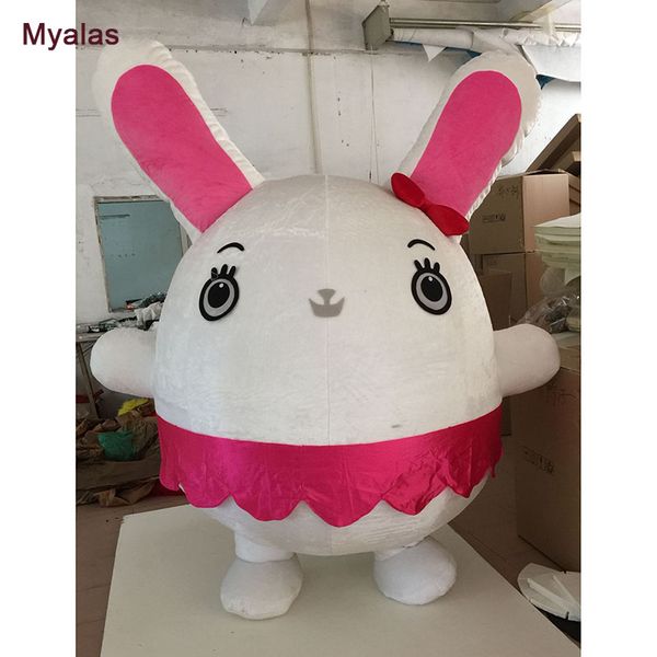

mascot doll costume inflatable easter rabbit costume and halloween costume customize for 1.6m to 1.75m adults mascot bunny mascot co, Red;yellow
