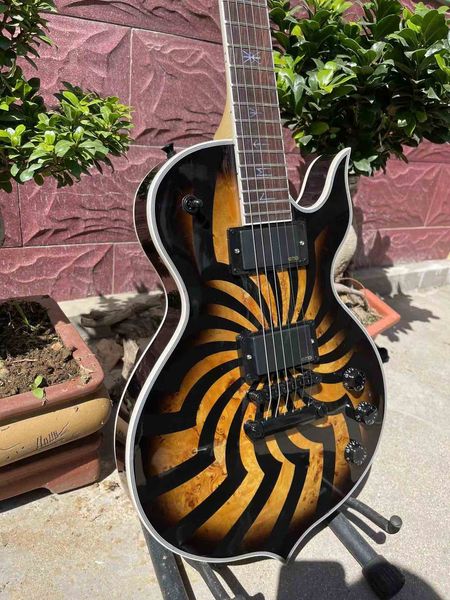 

custom irregular shape electric guitar emg pickup