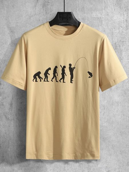 

men figure graphic tee e8bk#, White;black