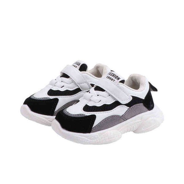 

2020 new mesh sport casual shoes for kids toddler fashion shoes child baby little girls boys sneakers size 1 2 3  5 6 year old g220517, Black;red