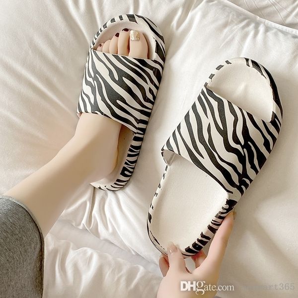 

womens slippes bathroom bath antiskid slides designer indoor cool slippers for home thick bottom shoes wholesale, Black