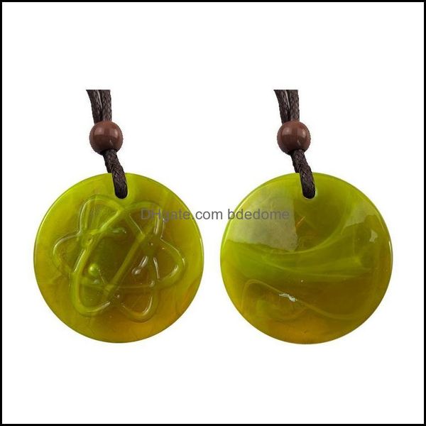 

pendant necklaces pendants jewelry yellow quantum scalar energy promotes sleep slimming and health care d, Silver