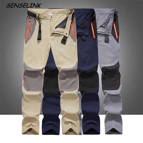 Männer Hosen Frühling Sommer Männer Outdoor Hosen Mode Sport Schnell Trocknend Casual Wandern Bergsteigen Wasserdichte Fracht MännerMen's