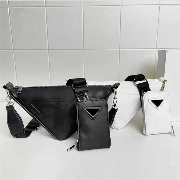 

no box. fashion triangle bag woman men designer bags lady crossbody tote shoulder purses handbags mini wallet purse