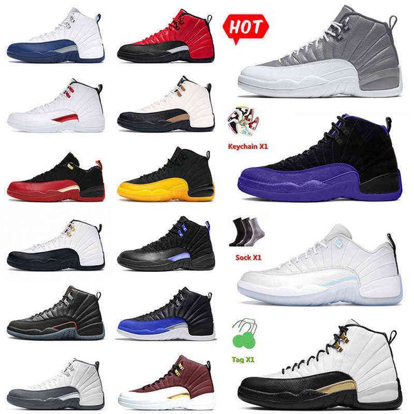 

jumpman 12 12s xii basketball shoes cool grey dark concord low easter the master playoffs grind game royal black sneakers trainers, White;red