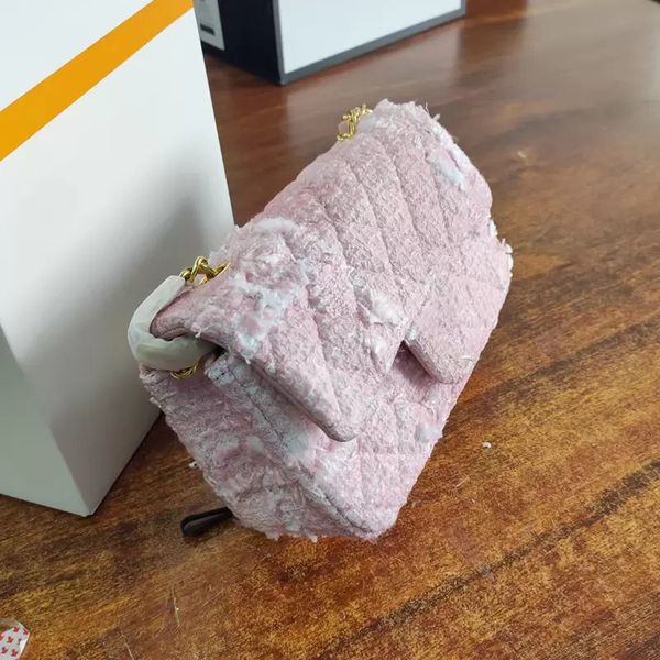 

2022 clafskin leather colorful bags famous luxury designer large capacity diamond lattice/v-stitch boy girls gold-tone metal handbags 25c/20