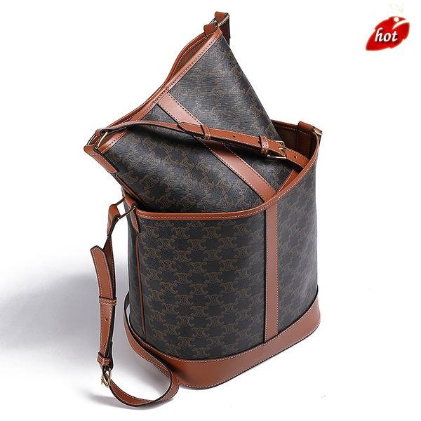

factory online export designer brand bag handbag leather women's classic flower triumphal shopping cross large capacity shoulder