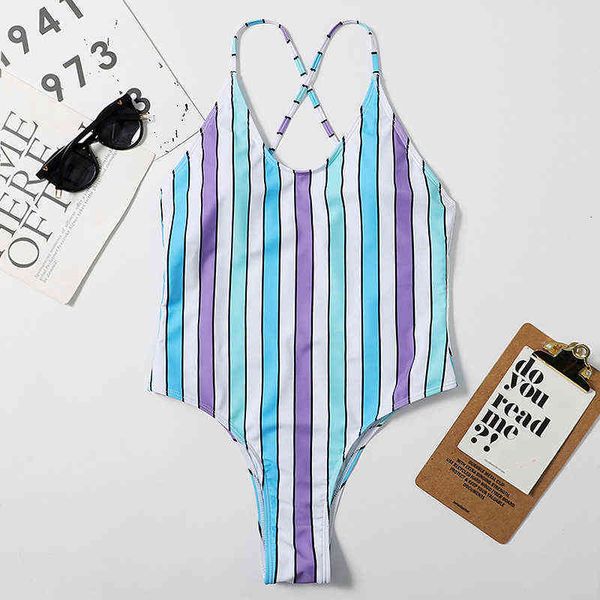 

set designer women' swimwear bikini 2022 women' striped swimsuit bikini, Red;black