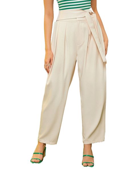 

slant pockets tie front pants q3vm#, Black;white