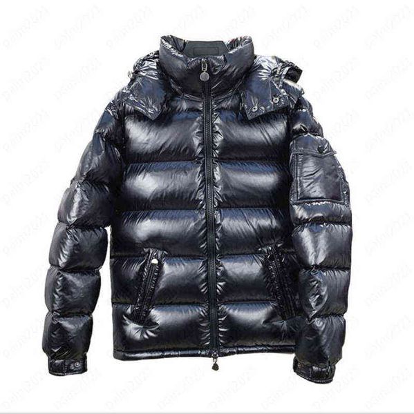 

mens down parkas designer puffer jackets mens down jacket france brand bomber windshield parkas padded coat classic fashion style winter out, Black