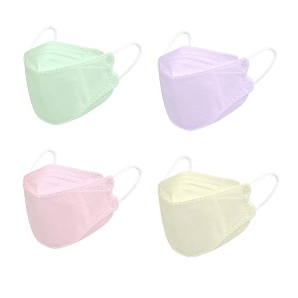 

disposable kf94 face mask dustproof masks with 4-layer filters