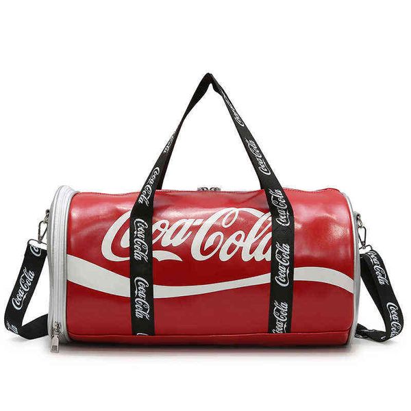 

trendy travel bag large capacity portable fitness bag anti splash fashion personalized handbag 220712