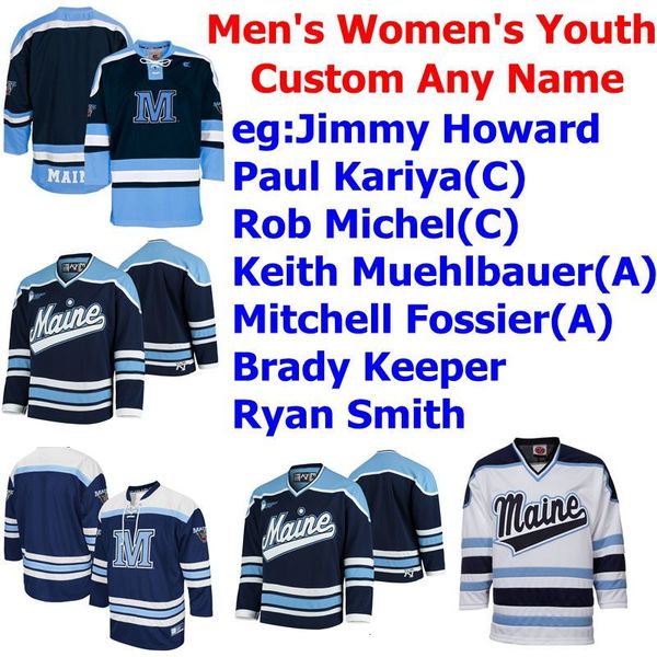 

ncaa custom maine black bears college hockey jerseys women's patrick shea jersey eduards tralmaks rob mcgovern jeremy swayman blue stit