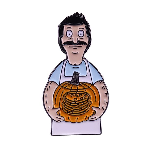 

bob hamburg store cartoon brooches hidden in pumpkin for hamburg funny halloween accessories, Blue