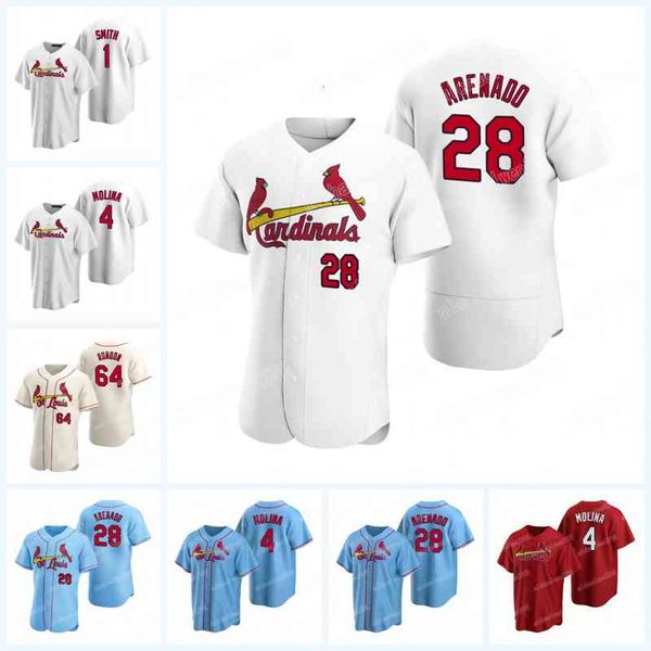 

custom men women kids 4 yadier molina cardinal 2021 jersey 28 nolan arenado andrew knizner harrison bader matt carpenter jerseys, Black