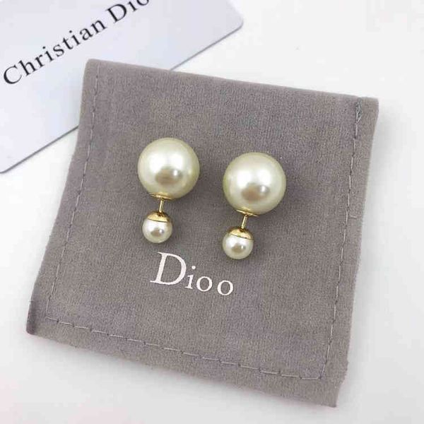 

pearl fashion classic temperament simple advanced sense female earrings, Golden