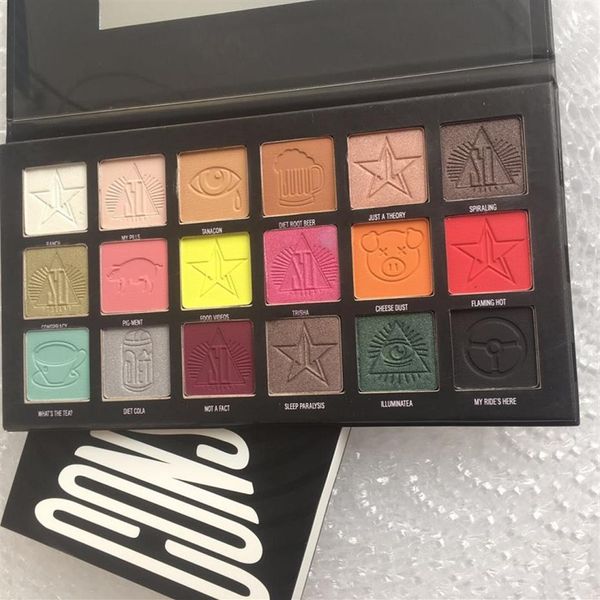 

maquillage brand make up eye shadow plalette consp iracy 18color eyeshadow269g