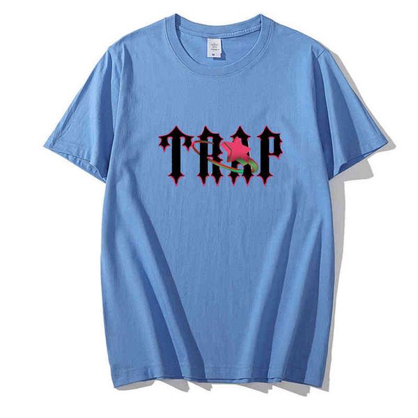 

trapstar pink pop smoke london printed shirt men summer breathable casual short sleeve street oversized brand shirts, White;black